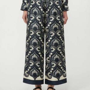 Calças de Perna Larga Max Mara