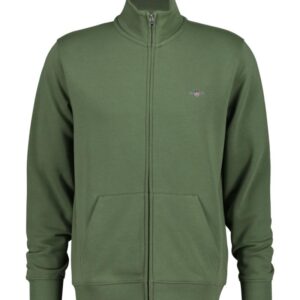 SWEAT GANT com fecho de correr Shield