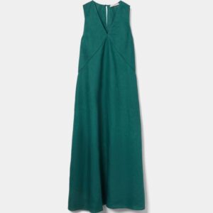 Vestido Comprido de Linho Decenio