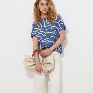 T-shirt com Estampado Geométrico Decenio