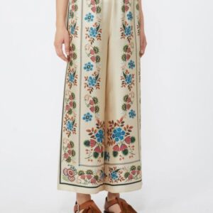 Calças de Perna Larga Max Mara