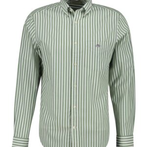 CAMISA GANT CLÁSSICA REG COM LISTRADOS EM POPELINE 3260011