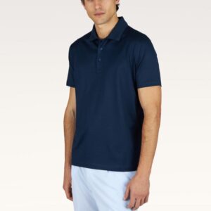 Polo PAUL & SHARK em malha de algodão duplo mercerizado