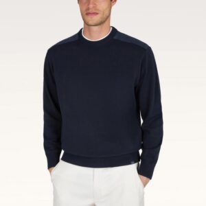 CAMISOLA PAUL&SHARK de gola redonda em algodão Fresco