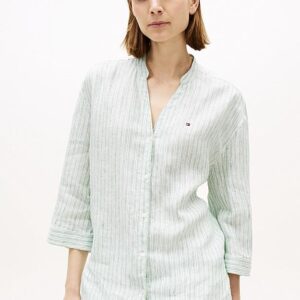 Camisa Riscas Linho Tommy