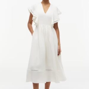 Vestido Linho Bordado Tommy