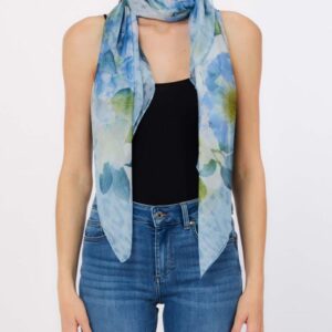 Lenço Quadrado com Estampado Liu Jo