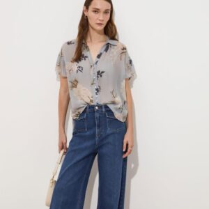 Blusa com Estampado Floral Decenio