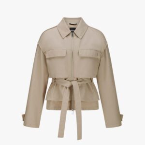 Parka com Cinto Ajustável Boss