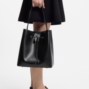 Bucket Bag Efeito Pele Boss