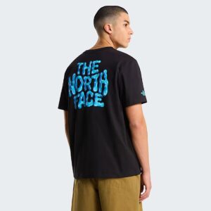 T-shirt NORTH FACE descontraída com gráfico e logótipo Drip