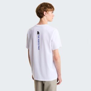 T-shirt  NORTH FACE com gráfico vertical para homem