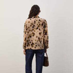 Blusa fluida estampada Decenio - Thumbnail Image 2