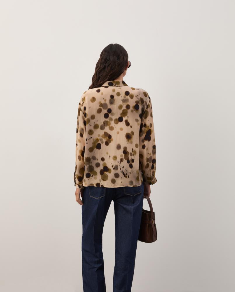 Blusa fluida estampada Decenio - Image 2