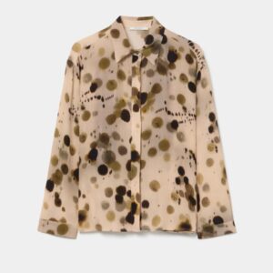 Blusa fluida estampada Decenio - Thumbnail Image 3