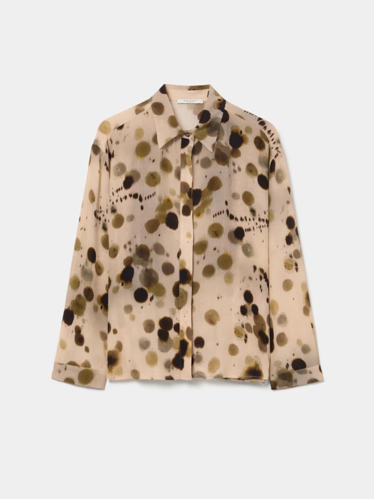 Blusa fluida estampada Decenio - Image 3