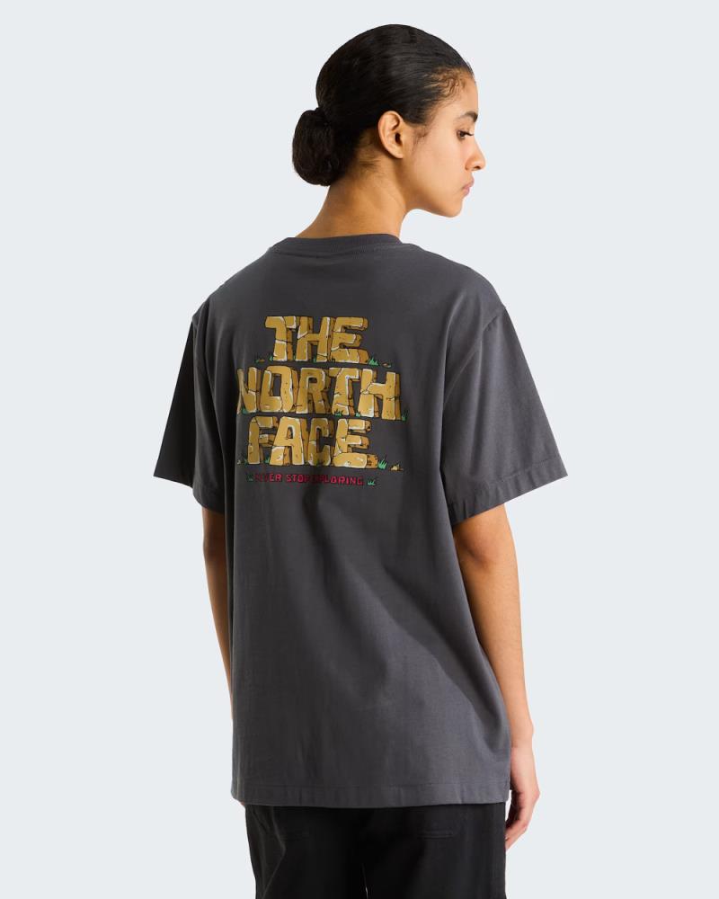 T-shirt THE NORTH FACE descontraída com gráfico Stone Logo u - Image 8