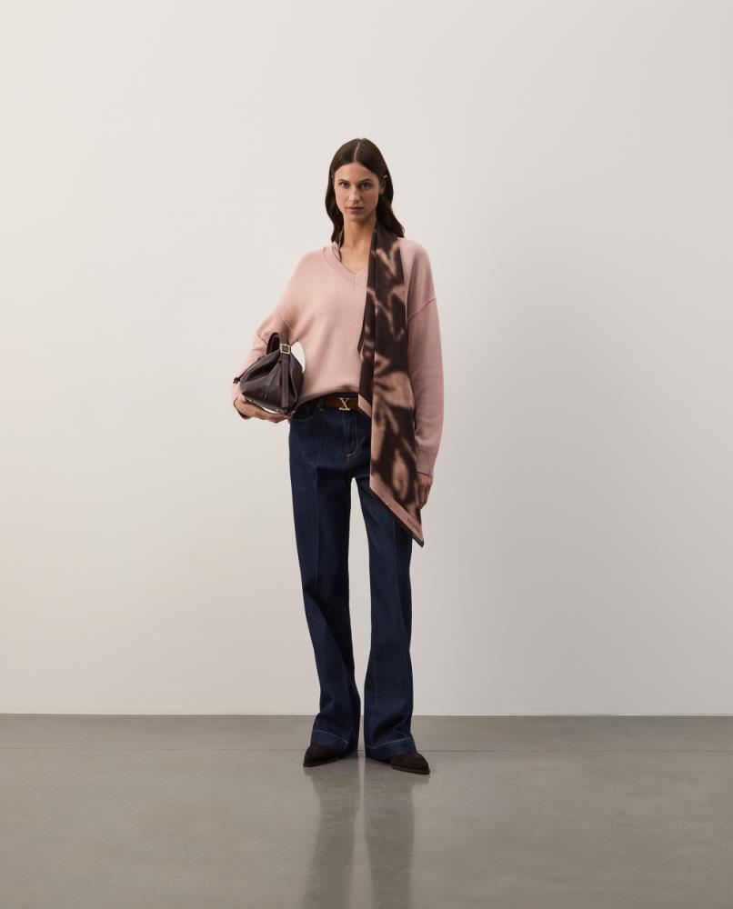Camisola de Malha em Lã com Decote em V Decenio - Image 2