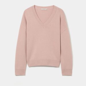 Camisola de Malha em Lã com Decote em V Decenio - Thumbnail Image 5