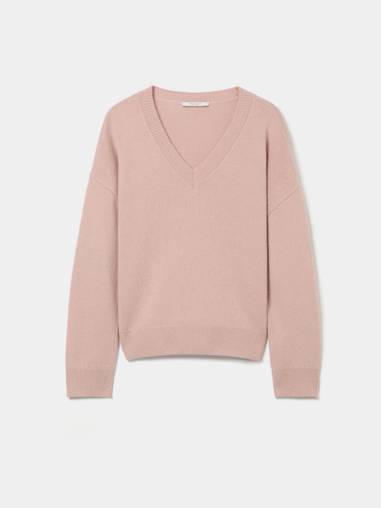 Camisola de Malha em Lã com Decote em V Decenio - Image 5