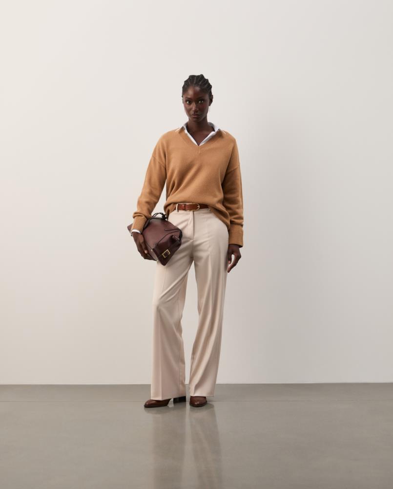 Camisola de Malha em Lã com Decote em V Decenio - Image 7