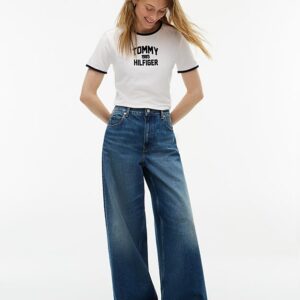 Calças Tommy Indie Wide Leg