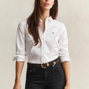 Camisa Oxford com elastano Classic slim fit Gant