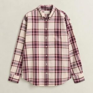 Camisa de flanela relaxed fit Gant