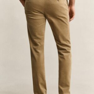 CALÇAS GANT CHINO DE VELUDO SLIM