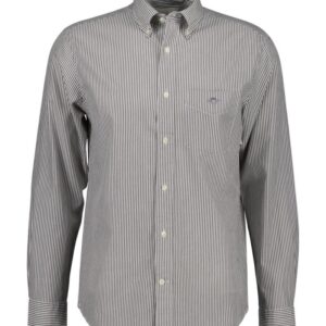 Camisa GANT de banqueiro clássica de popeline REG