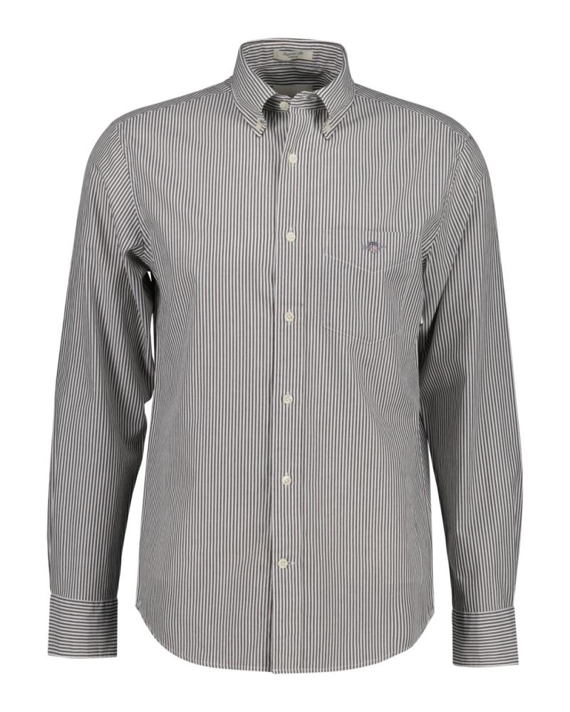 Camisa GANT de banqueiro clássica de popeline REG