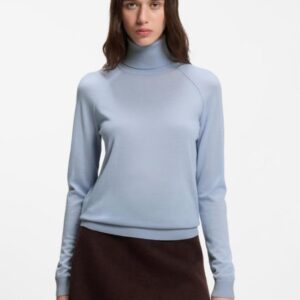 Camisola de gola alta de ajuste slim Boss