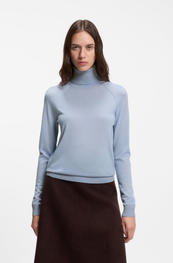 Camisola de gola alta de ajuste slim Boss
