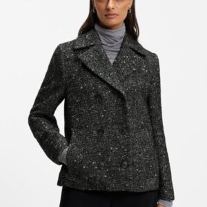 Casaco de trespasse regular-fit Boss